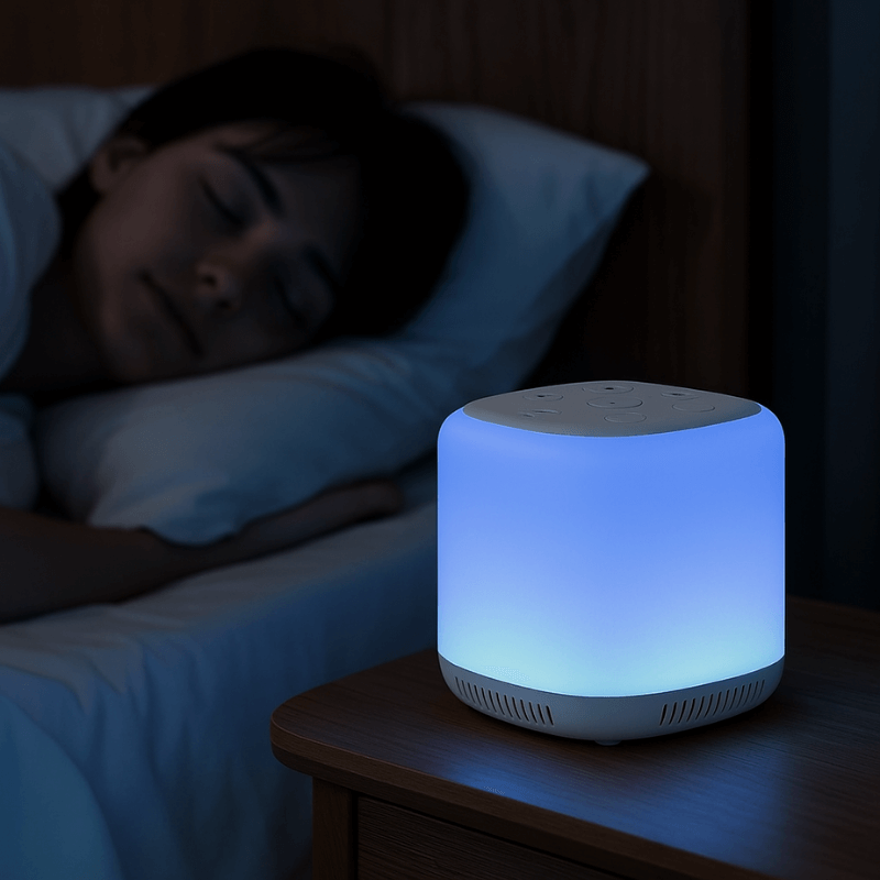 SnoozeBloom™ White Noise Lamp