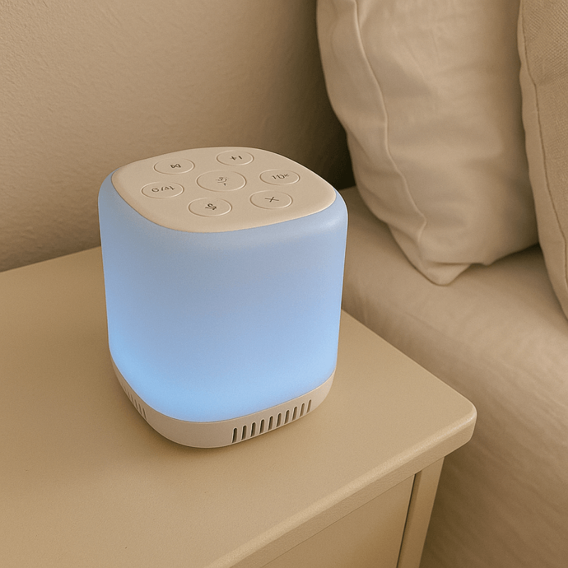 SnoozeBloom™ White Noise Lamp