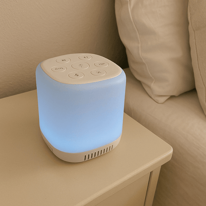 SnoozeBloom™ White Noise Lamp
