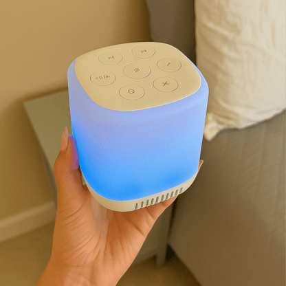SnoozeBloom™ White Noise Lamp
